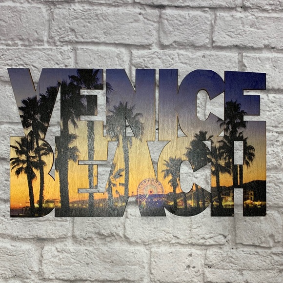 Wall Art Venice Beach Homemade Sign Poshmark